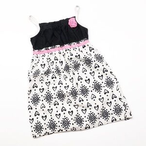 HealthTex heart print toddler girl dress